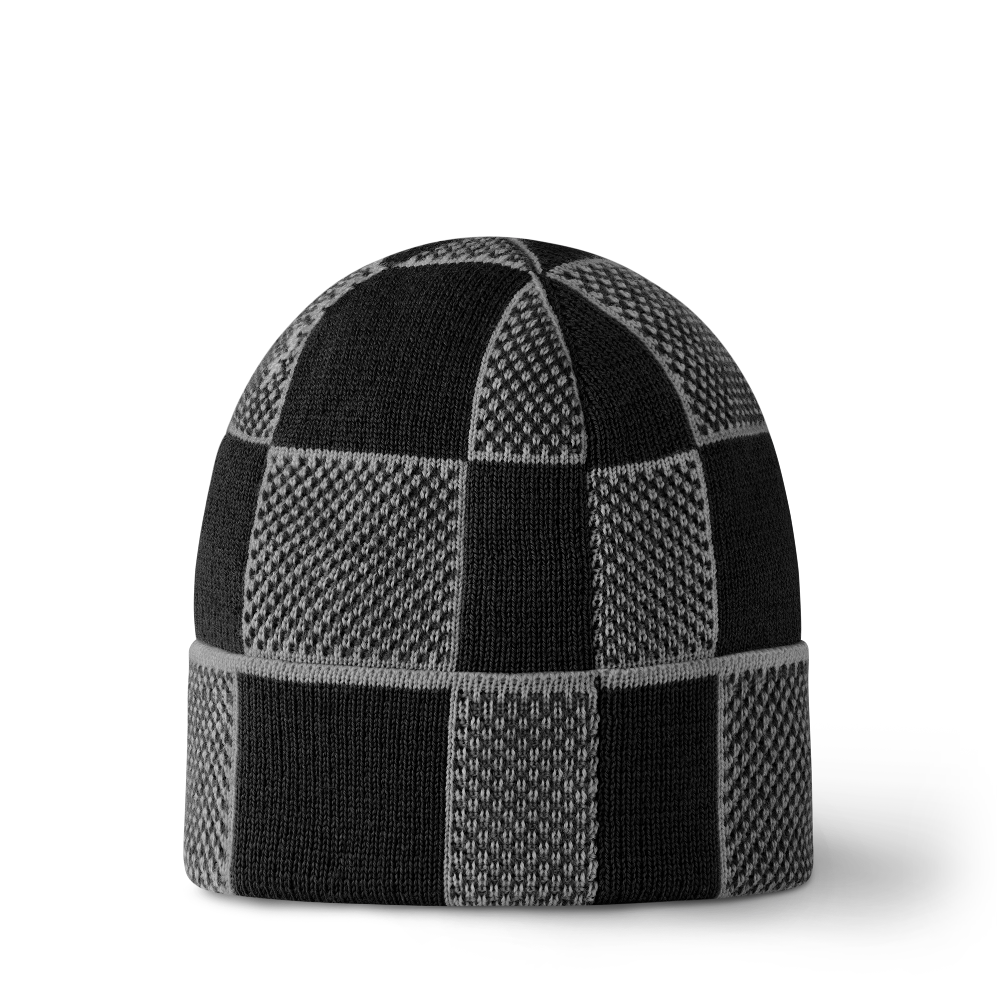 Damier Heritage Beanie - Luxury S00 Black | LOUIS VUITTON